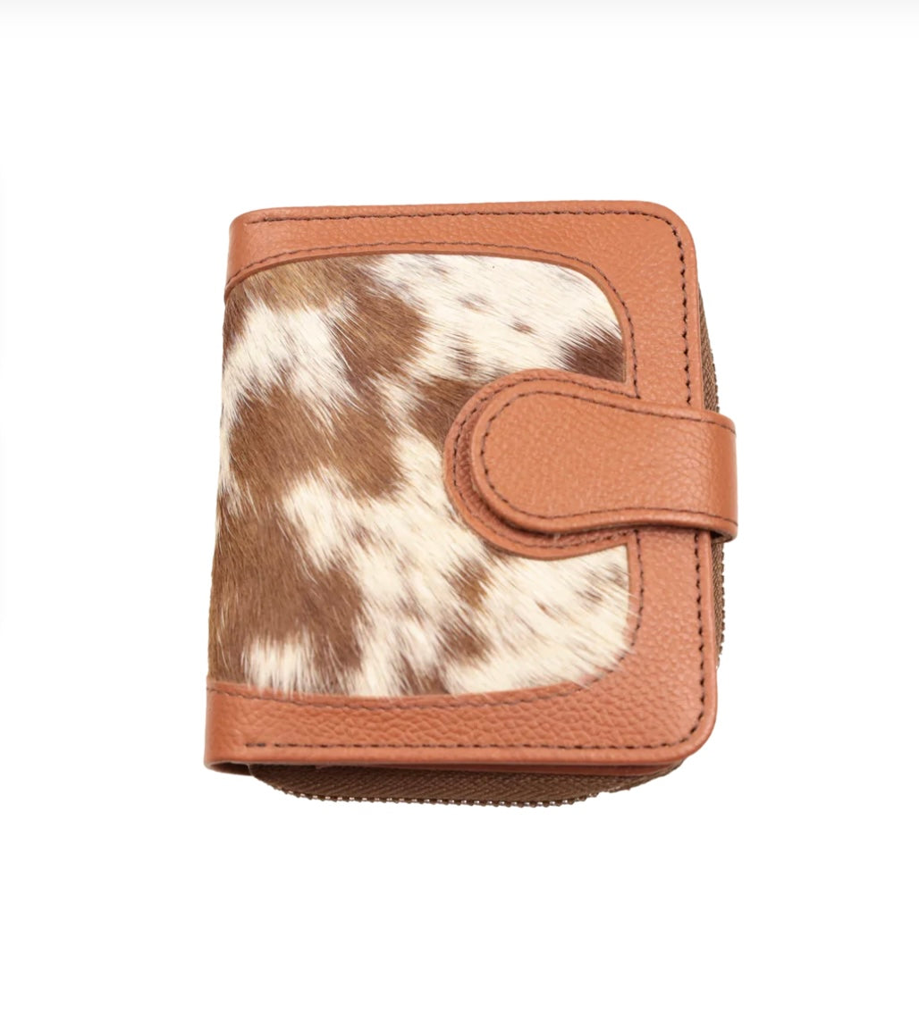 TILLY COWHIDE LEATHER PURSE - 042