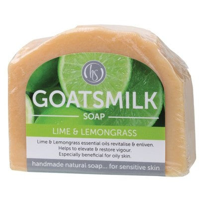 HARMONY SOAPWORKS Goat's Milk Soap  Lime & Lemongrass 140g