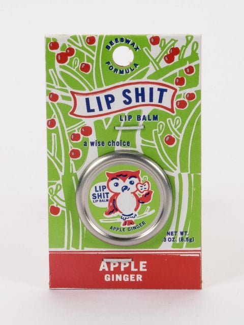 Lip Shit Apple And Ginger Lip Balm