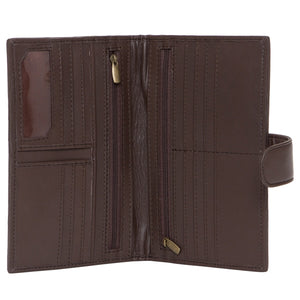 Ladies Woven Cowhide Wallet – Los Angeles WH (WH70014)