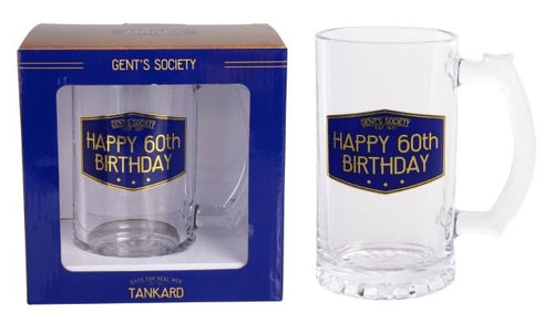 60th Birthday Tankard