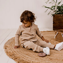 Load image into Gallery viewer, NOAH WAFFLE TRACKPANTS - LATTE
