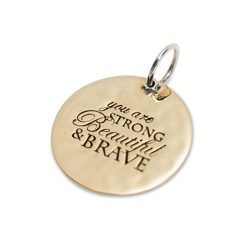 Strong, beautiful and brave charm - Palas Jewellery