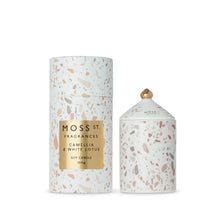 Load image into Gallery viewer, Moss Street Camellia &amp; White Lotus Soy Candle Mini