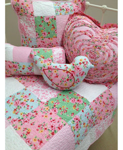 Alice Bird Cushion Nursery Kids Room Decor