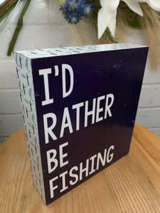Fishing Sign