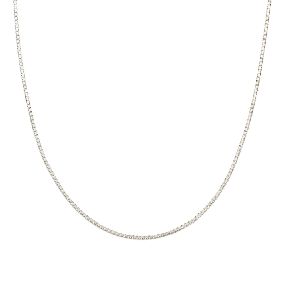 Silver box chain - Palas Jewellery