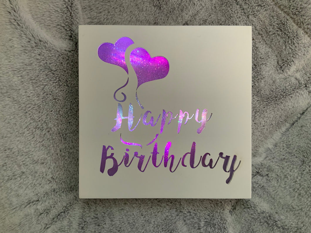 StarLight LED Blocks - Happy Birthday