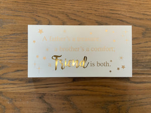 Friend Sentiment Block