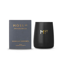 Load image into Gallery viewer, MOSS STREET - VANILLA CARAMEL SCENTED SOY CANDLE