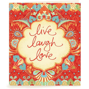 INTRINSIC - Live Laugh Love Gift Tag