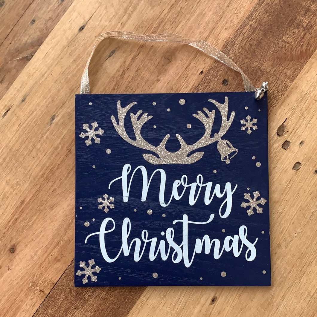 Merry Christmas Plaque