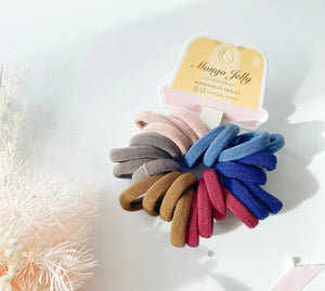 Metal Free Hair ties (3cm) - EarthTone