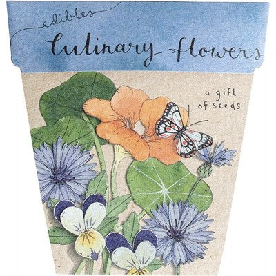 SOW 'N SOW Gift Of Seeds - Culinary Flowers