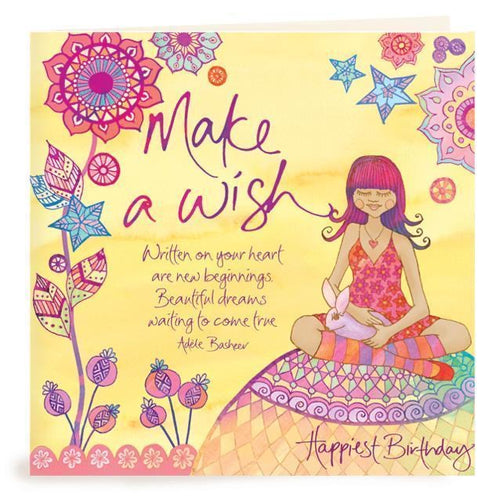 Intrinsic - Birthday Make A Wish Greeting Card