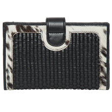 Load image into Gallery viewer, Ladies Woven Cowhide Wallet – Los Angeles WH (WH70014)