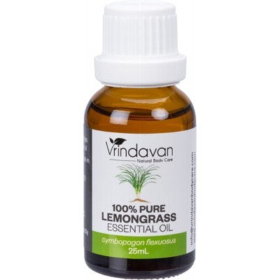 VRINDAVAN Essential Oil (100%)  Lemongrass 25ml