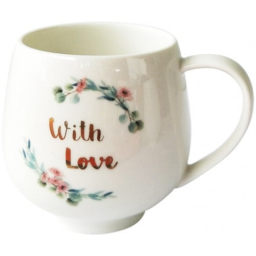 COFFEE CUP - WITH LOVE & LOVE YOU MUM