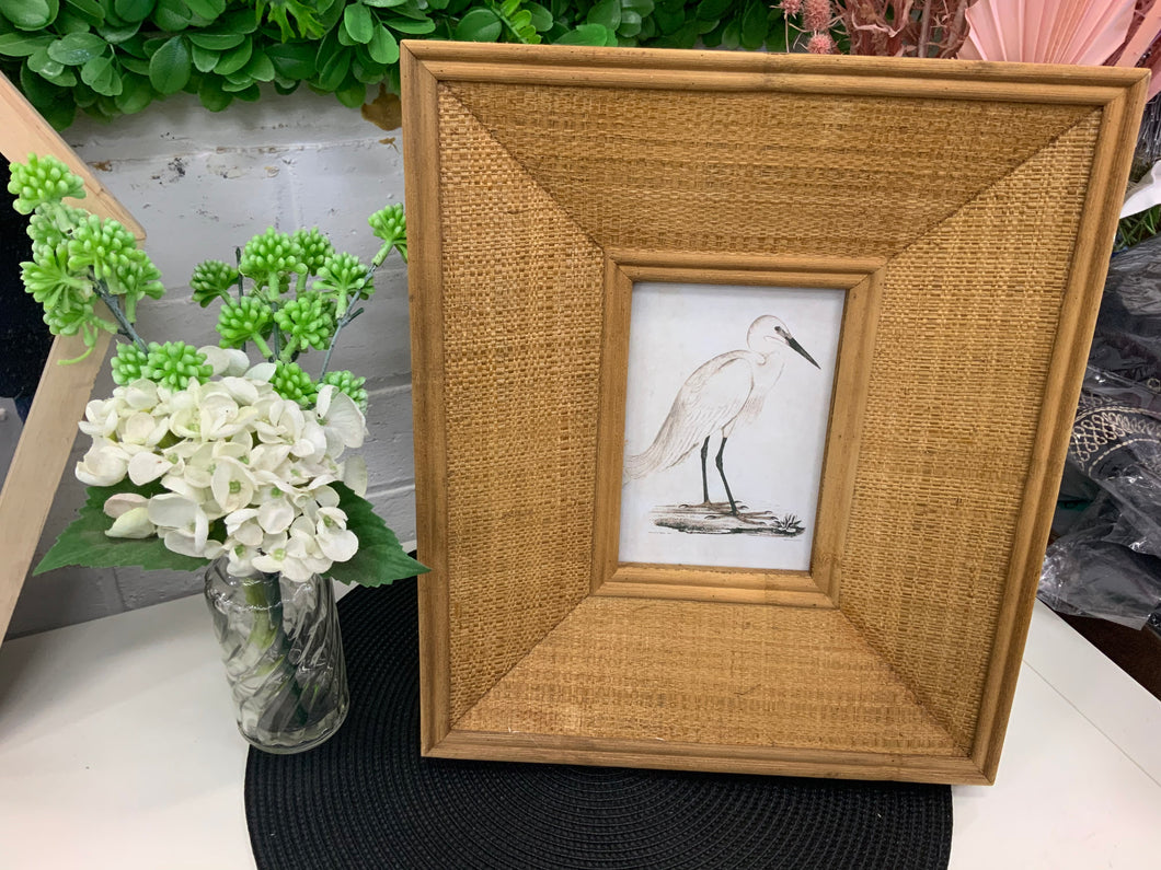Rayell Timber and Cane Frame
