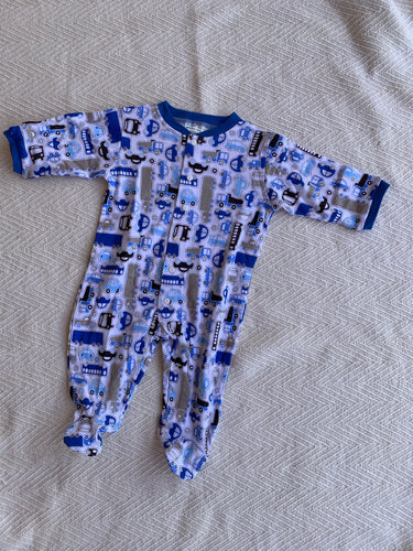 Rompers - Blue Cars