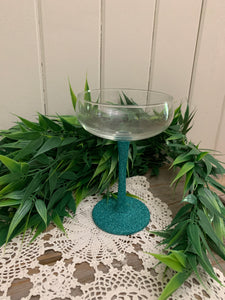 Glitter Glasses - Martini Round