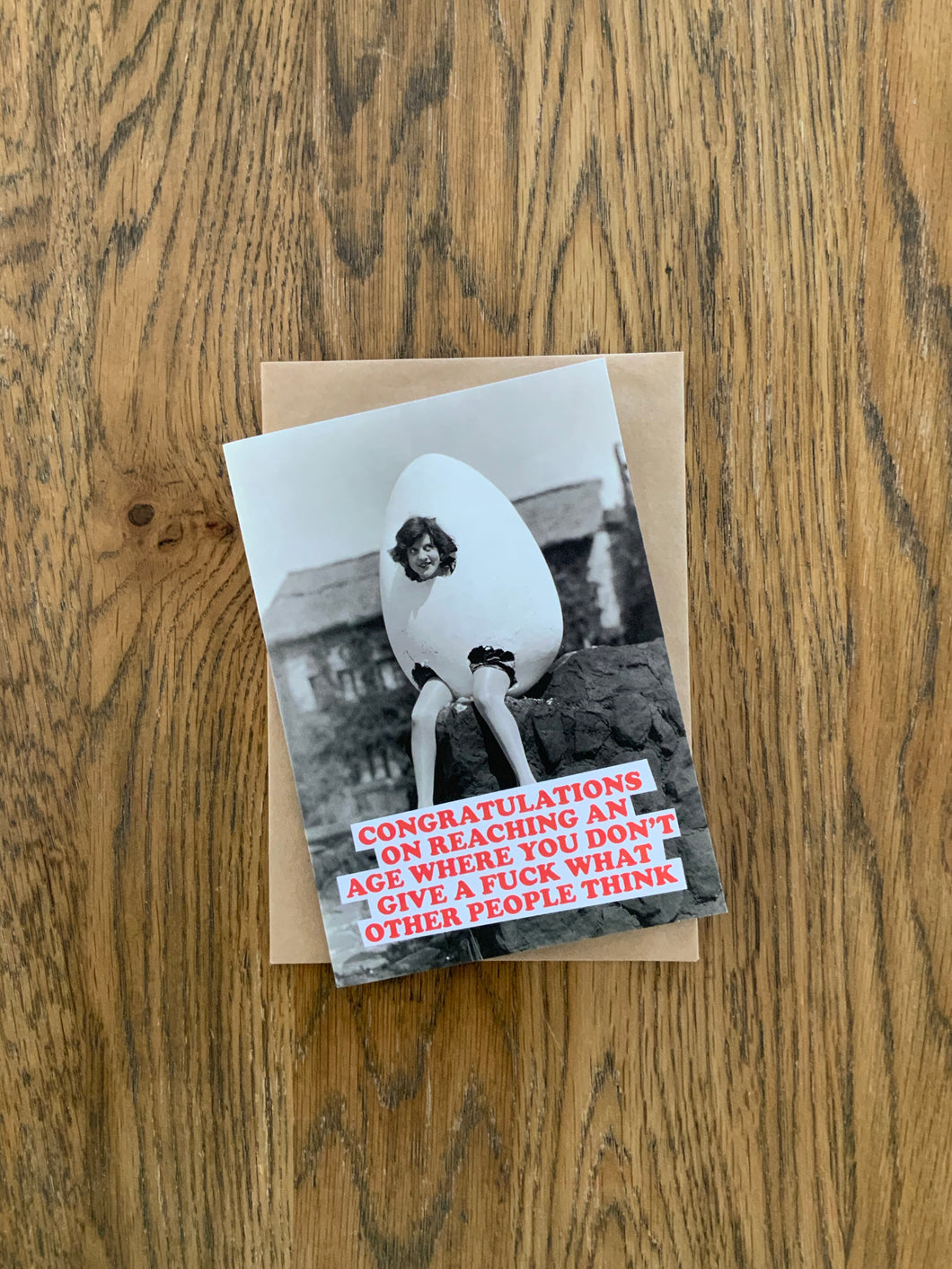 GREETING CARD - F**K WHAT PEOPLE THINK