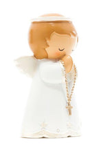 Load image into Gallery viewer, Guardian Angel Statue - Boy White