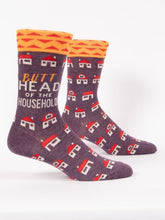 Load image into Gallery viewer, BUTTHEAD OF THE HOUSEHOLD - CREW SOCKS