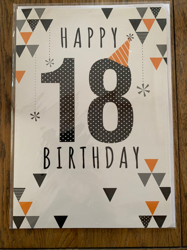 18th Birthday Card