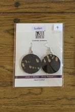 Load image into Gallery viewer, ROUND DROP HAIRON EARRINGS – SUDAN