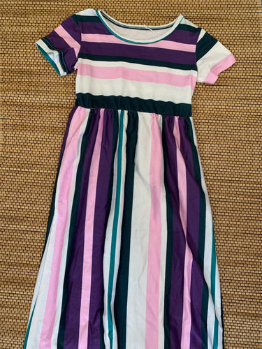 Striped Dress (Green)