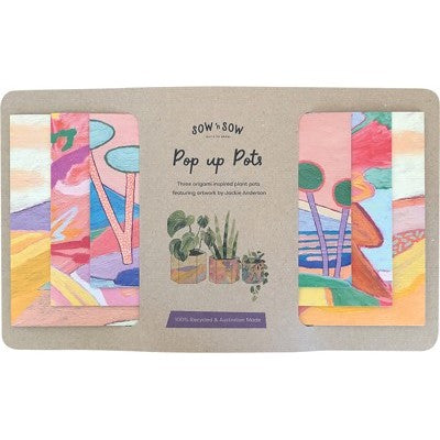 SOW 'N SOW Pop Up Pot  Pack Of 3 (1 X S, M, L)