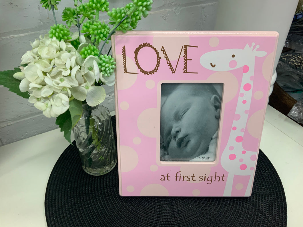 LOVE At First Sight Frame Pink